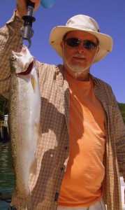 Lake Burton Rainbow Trout 5 1/2 lbs